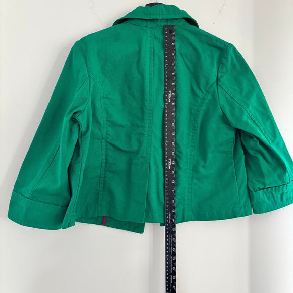 Y2K Old Navy Pea Coat Green Size Medium - Picture 6 of 6